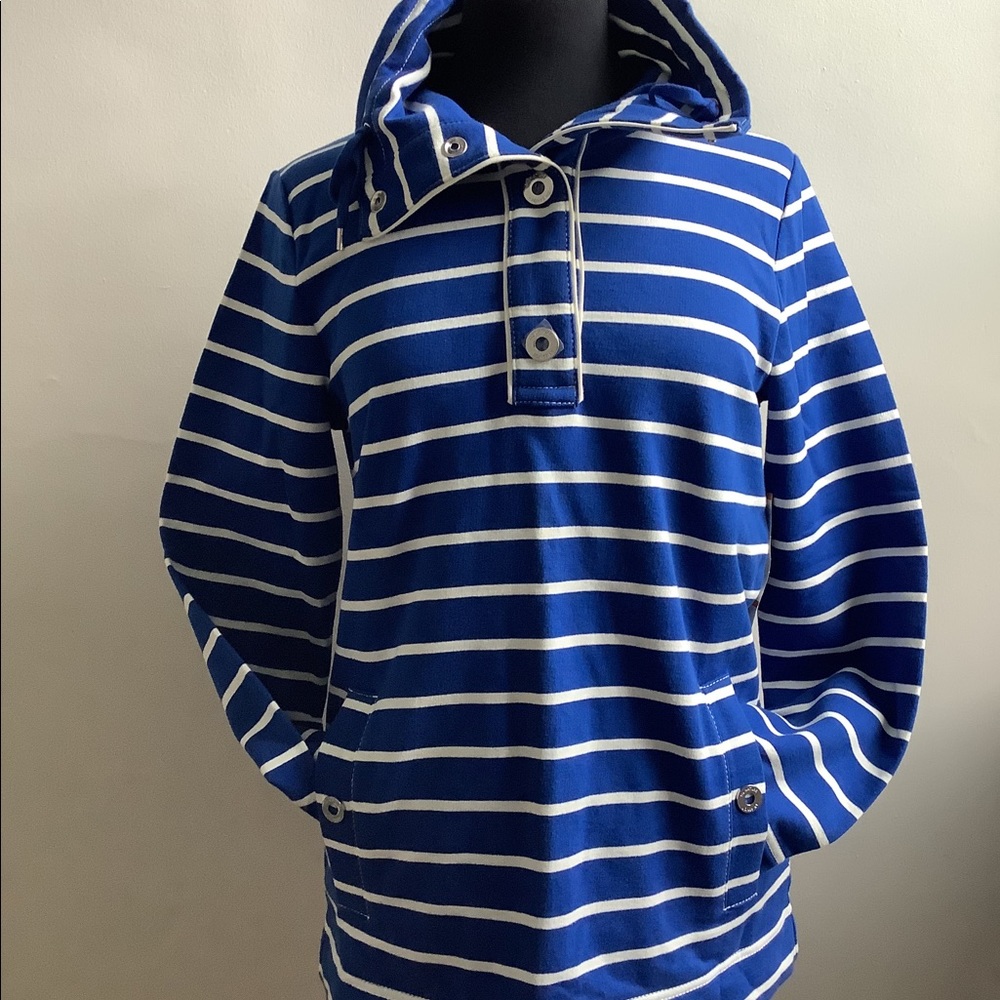 Jones New York Striped Sweatshirt